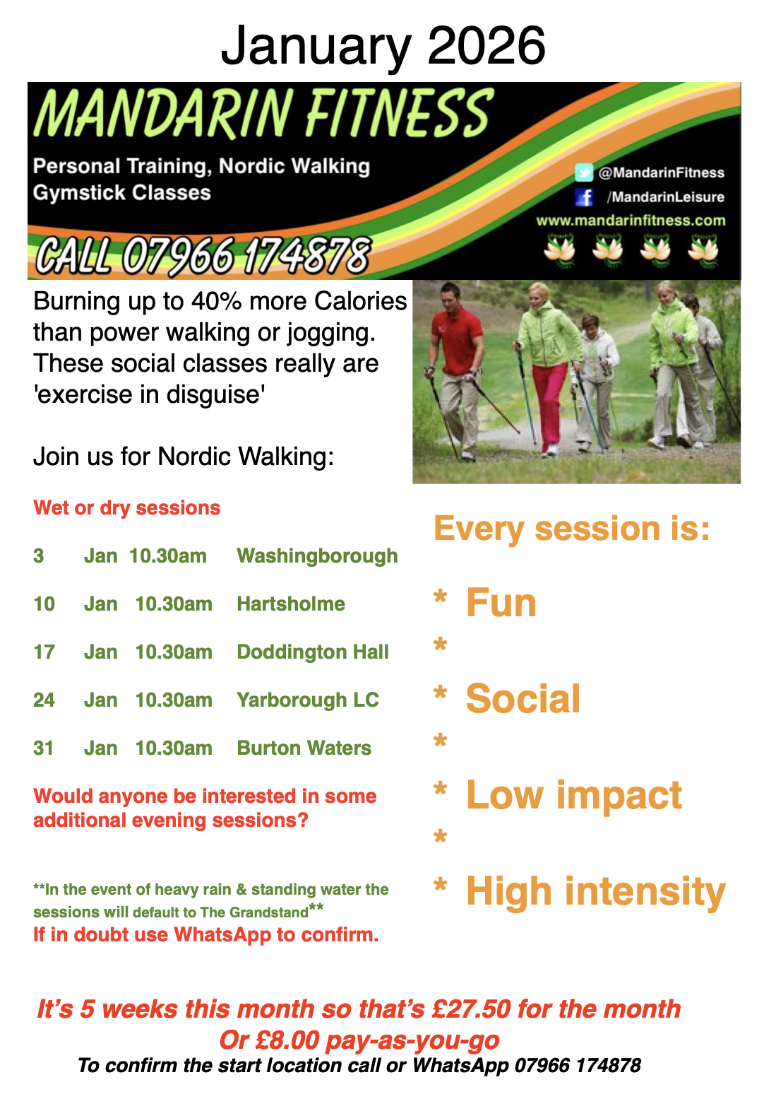 Nordic Walking in Lincoln, Lincolnshire with Mandarin Fitness by LincsConnect the Lincolnshire Blogger, LincsBlogger