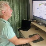 Martin in the LincsConnect office in Lincolnshire by LincsConnect the Lincolnshire blogger LincsBlogger