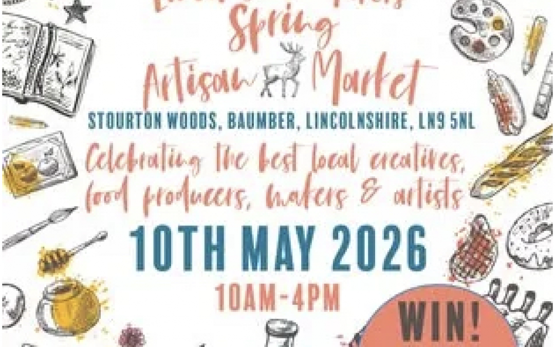 Lincolnshire Makers Spring Artisan Market at Stourton Estate on WhatsOnLincs by LincsConnect the Lincolnshire blogger, LincsBlogger