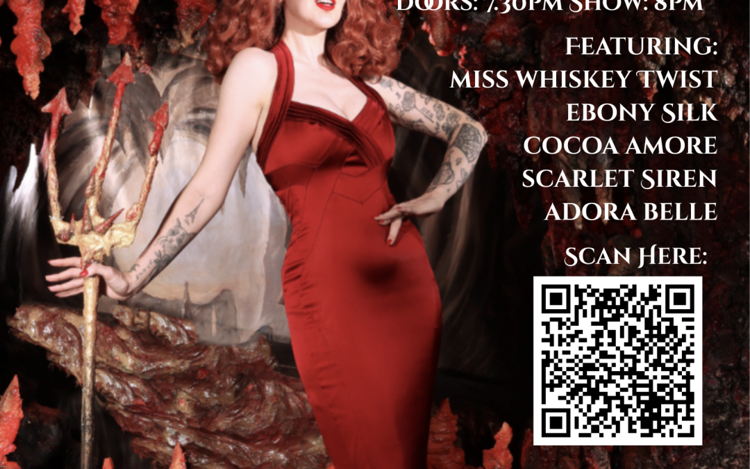 Burlesque at the Blue Room on 30 October from 8.00pm on WhatsOnLincs, what's on in Lincolnshire by LincsConnect the Lincolnshire Blogger, LincsBlogger